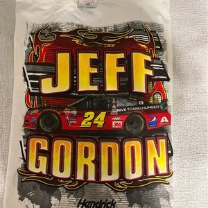 Vintage Jeff Gordon NASCAR T-Shirt Double Sided Shirt 2XL